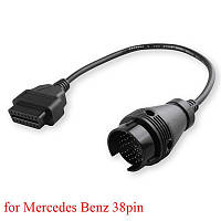 Переходник Mercedes Benz 38 pin на 16 pin OBD2