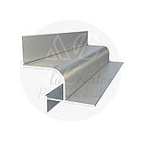 Профіль тіньового шва світлодіодний 20х40 мм, без покриття, фото 2
