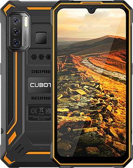 CUBOT King Kong 5 4/32GB, NFC, 5000 маг, Дисплей 6", Захищений смартфон Cubot KingKong 5 Black Orange