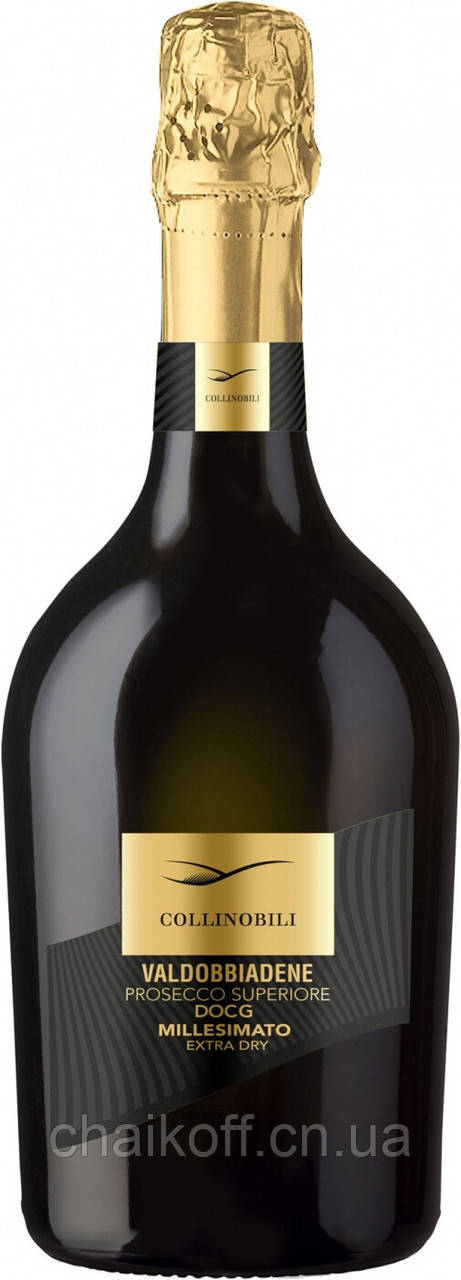 Вино игристе Ігристе вино Collinobili Valdobbiadene Prosecco Superiore 0.75 л (Італія)
