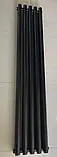 Радіатор дизайнерський вертикальний MATERA II 5/1800 Чорний матовий 1800*295(Бокове та нижнє під'єднання), фото 4