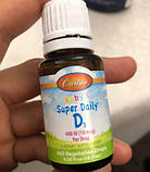 Вітамін Д для дітей краплі Carlson Labs Baby's Super Daily D3 400 IU 10.3 мл, фото 7