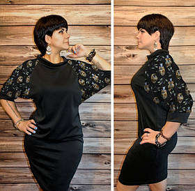 Розумне плаття з 3D принтом: Сови і Філіни в шляпах ВСІ Розміри