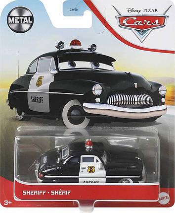 Машинка Тачки: Шериф (Disney Pixar Cars Sheriff) від Mattel, фото 1