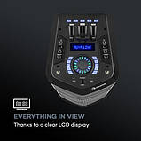 Станція Clubmaster TripleBeat для вечірок Auna Німеччина, фото 6