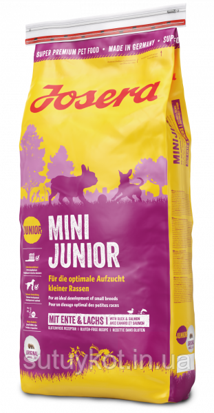 JOSERA MiniJunior Йозера МініЮніор, 15 кг.