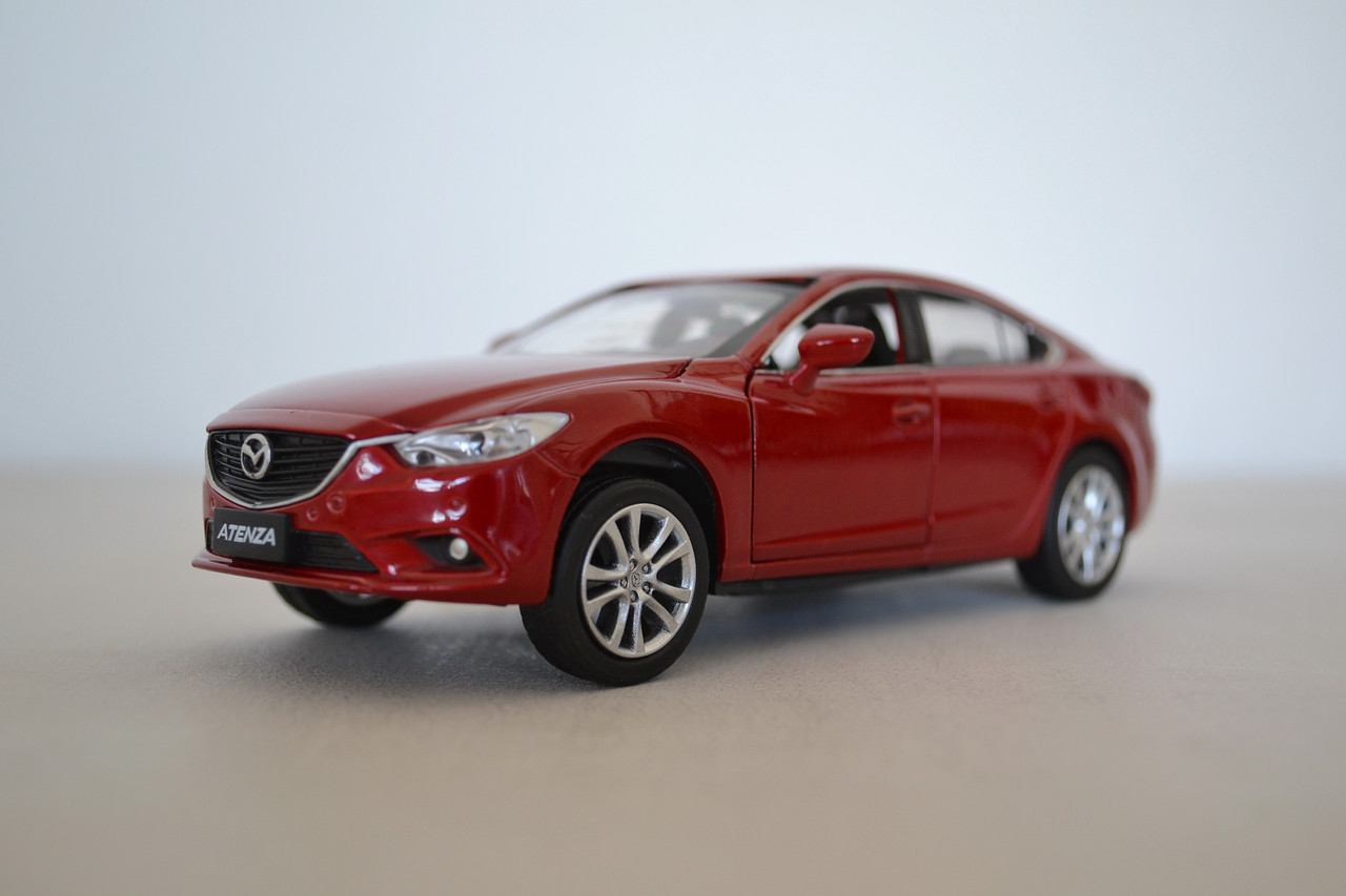 Мазда 6 атенза игрушка машинка металлическая модель коллекционная со ...