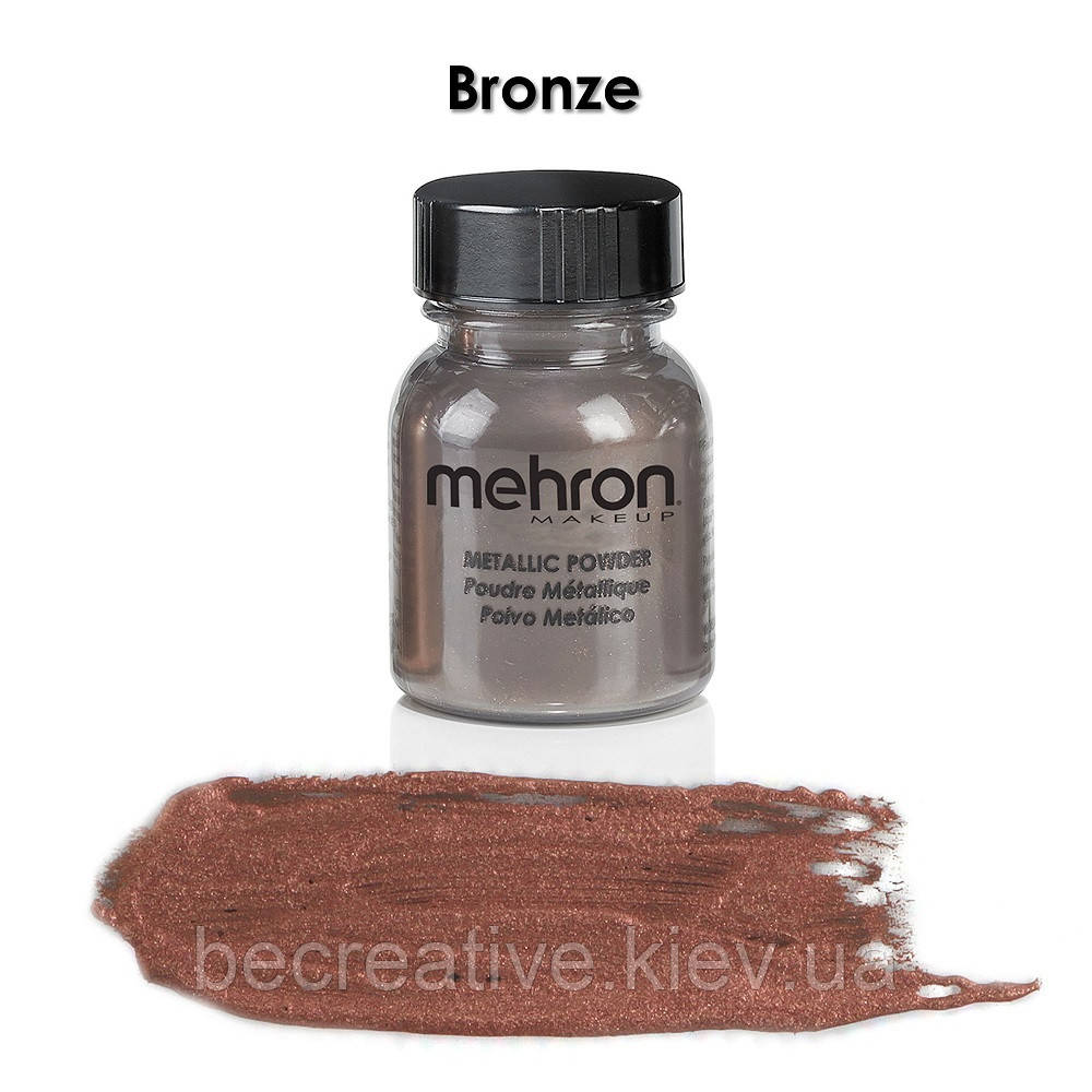 Бронзова металева пудра Mehron Metallic Powder, 28 г