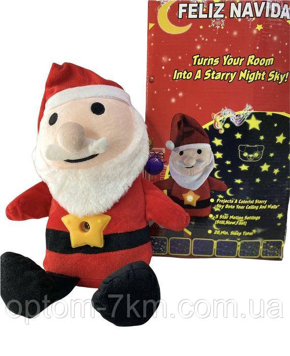 Ночник-игрушка детский новогодний Дед Мороз с проектором Star Bellу Dream Lites DT - фото 3 - id-p1506262919