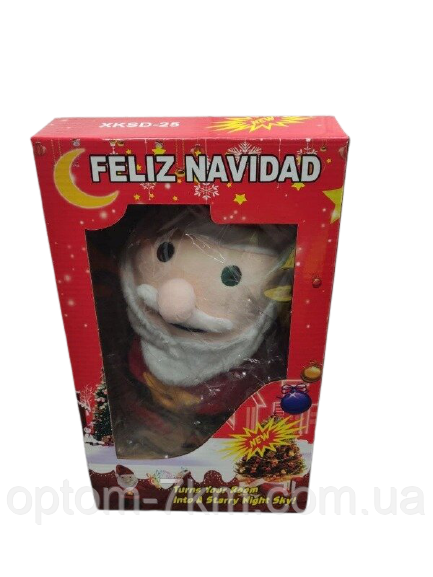 Ночник-игрушка детский новогодний Дед Мороз с проектором Star Bellу Dream Lites DT - фото 4 - id-p1506262919