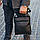 Чоловіча шкіряна сумка Borsa Leather K12221-black, фото 3