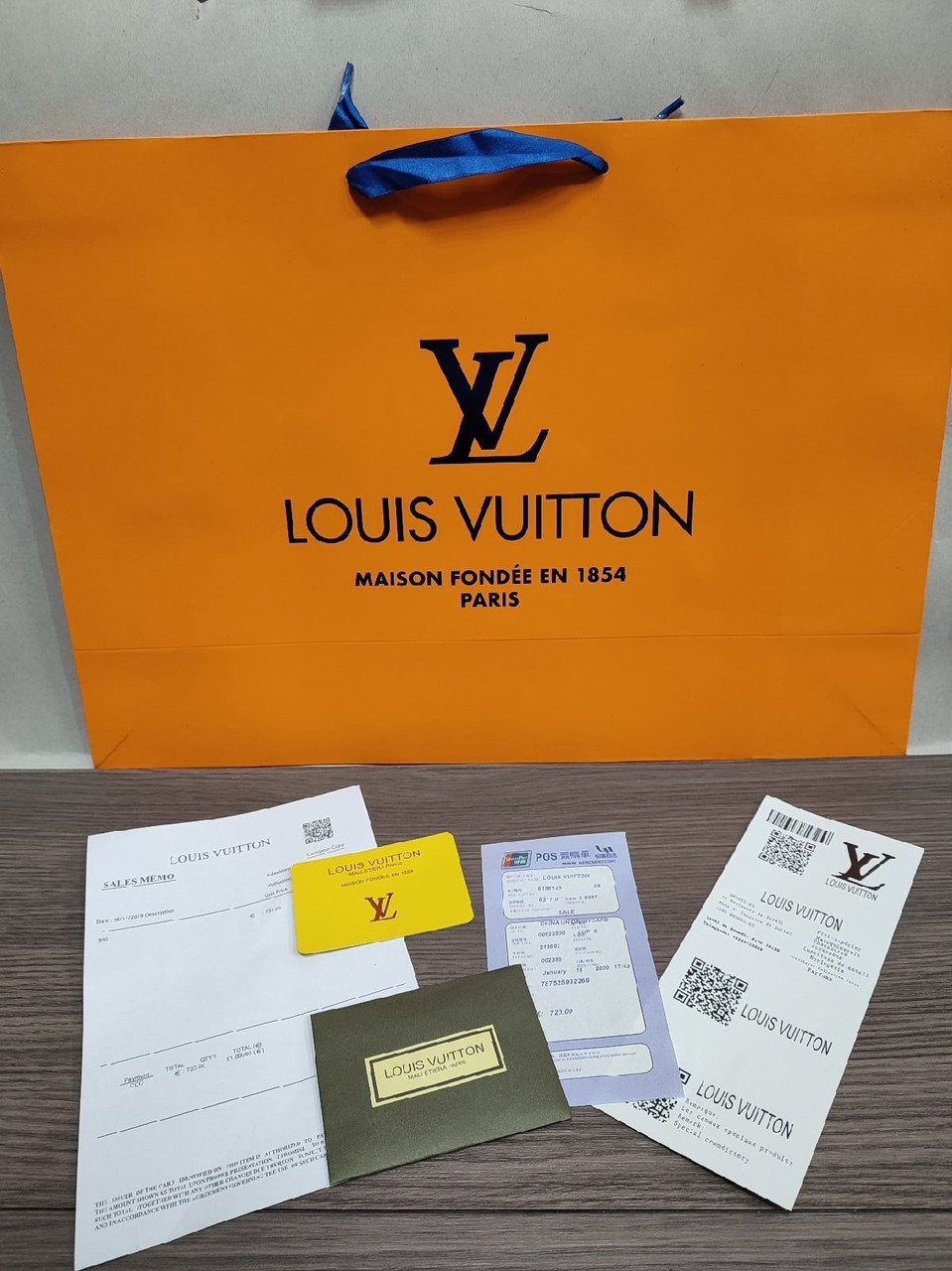 Пакет Louis Vuitton Луї Вітон + документи великий