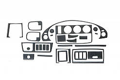 Накладки на панель (COMPACT 1994-2000) Карбон Плюс для BMW 3 серія E-36 рр