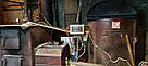 Твердопаливний котел 100кВт бу зі шнековою подачею тирси з бункера та автоматичним керуванням, фото 2