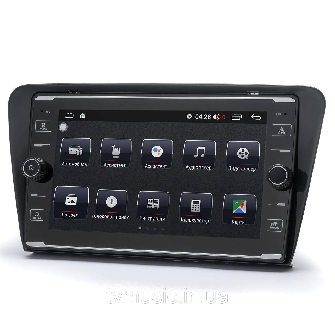 Штатна магнітола PRIME-X 22-462/9K Skoda Octavia A7 2013+
