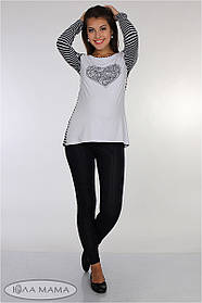 Лосини для вагітних Kaily, темно-сині 44 розмір