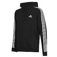 ХудіТолстовка adidas 3Stripe Over The Head Black/White, оригінал. Доставка від 14 днів