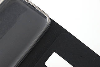 Шкіряний чохол-книжка для Samsung Galaxy Core Prime G360 / G361H чорний, фото 4