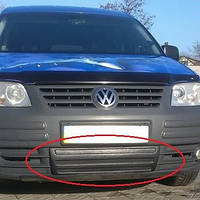 Зимняя накладка VW Caddy 2004-2010 Глянец Бампер "FLY"