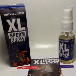 Спрей для збільшення члена і кількості сперми XL Sperm Spray