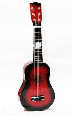 Игрушечная гитара деревянная, 58 см, M 1369 (RK), фото 3