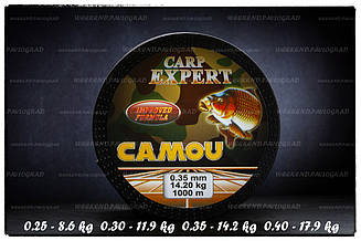 Волосінь Energofish Carp Expert Camou 1000 м 0.25 мм 8,6 кг