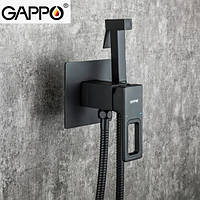 Набор для гигиенического душа Gappo G7217-6 черный