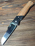 Ніж  складний Buck Wharncliffe, дерево, чохол нейлон, фото 2