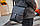 Шкіряна чоловіча наплічна сумка чорного кольору Leather Collection, фото 9