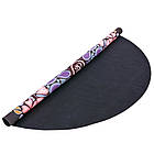 Килимок для йоги замшевий Record діаметр-150см х 3мм з унікальним принтом Шовковий Шлях, фото 2