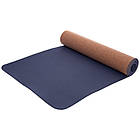 Килимок для йоги SP-Sport 183x61x0,6 см пробковий каучуковий, фото 3