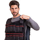 Жилет обтяжувач з регульованою вагою SP-Planeta Weigth Vest 0,5-24 кг для тренування витривалості, фото 11