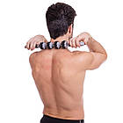 Масажер роликовий 4 масажери Massager Bar SP-Sport 46x5x5 см ручний, фото 9