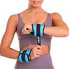 Обважнювачі-манжети для рук Zelart 2x0,5 кг з фіксацією на великому пальці для загальнозміцнювальних вправ, фото 9