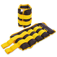 Обважнювачі-манжети Zelart ZA-2072-6 2x3 кг водонепроникні для рук і ніг