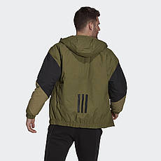 Куртка чоловіча вулична Adidas BTS HD jkt оригінал хакі, фото 3
