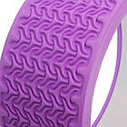 Колесо для йоги фітнесу і пілатесу массажное кольцо для спини і ніг Fit Wheel Yoga - масажне, фото 9