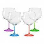 Набор бокалов для вина Rainbow 820ml 40767 820S D4641 4 бокала в наборе