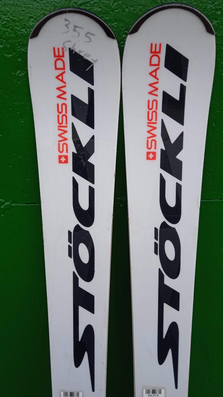 Гірські лижі бу Stöckli Laser SC 156 см експертний карвінг 2019p, фото 1