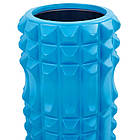 Ролер циліндр масажний Grid Spine Roller Zelart 33 см заповнений піною, фото 7