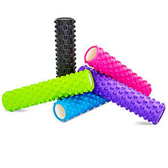 Роллер для йоги та пілатесу 61 см SP-Sport Grid Rumble Roller FI-6280