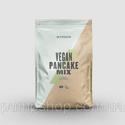 Суміш для приготування млинців для веганів MyProtein MyVitamins Vegan Pancake Mix 500 г (уцінка), фото 2