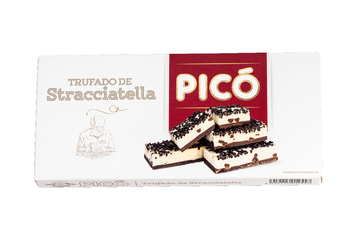 Туррон "Страчителла" PICO Trufado de Straccitella 150 г Іспанія