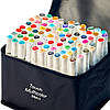 Набір професійних двосторонніх маркерів для скетчинга 80 квітів у чохлі Touch Multicolor, фото 3