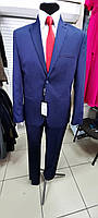 Чоловічий костюм West-Fashion модель А-155 синій