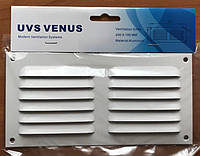 Вентиляционная решетка VENUS 100х200 мм металлическая белый MVR 1020 W