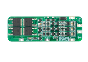 BMS 3S 20A захист для літієвих Li-Ion акумуляторів модуль контролер заряду розряджання плата захисту