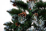 Ялинка "ЕЛІТНА із ШИШКАМИ" 2-м новорічна штучна" ялинка/ялинка/ялинка штучка з шишками, фото 2