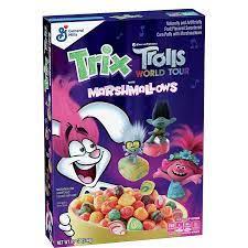 Пластівці Trix Trolls with Marshmallows 274g