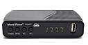 Комплект  тюнер DVB-T/T2 World Vision T624D2 c Антеною Eurosky ES-003, 10м кабелю і штекери, фото 4